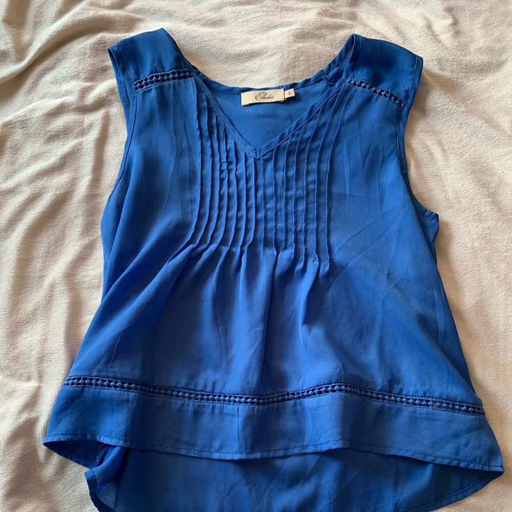 Blue blouse size S